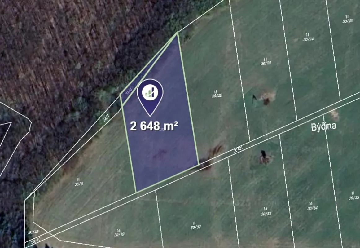 Prodej louky 2648 m²